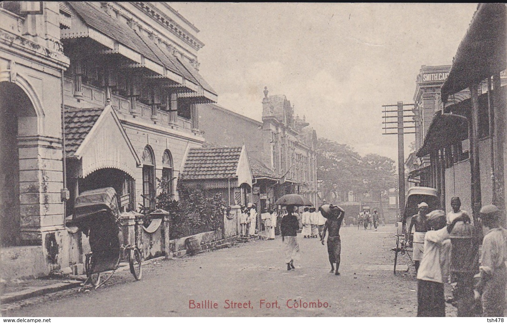 SRI LANKA---COLOMBO--baillie Street Fort---voir 2 Scans - Sri Lanka (Ceylon)