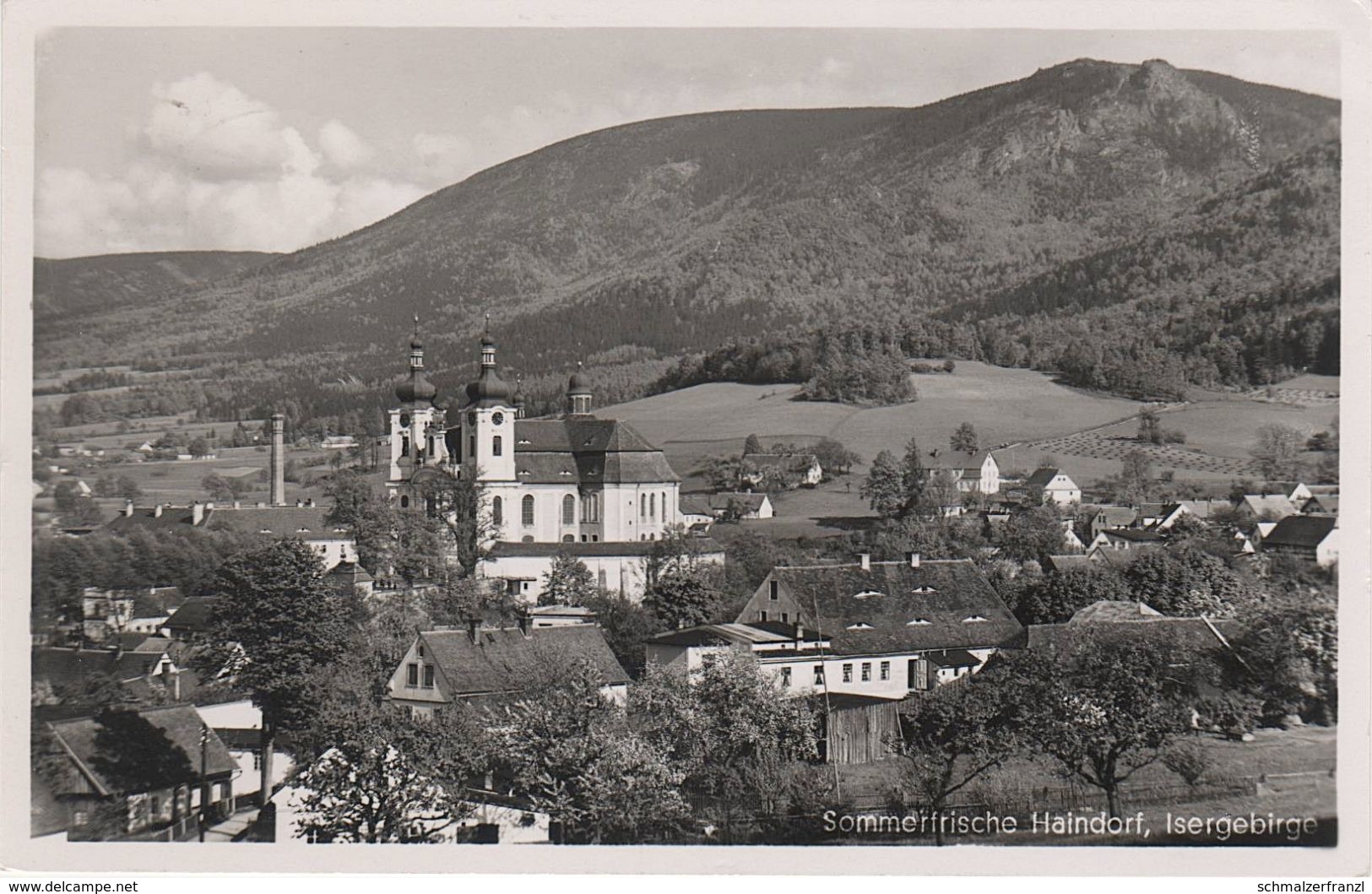 AK Haindorf Hejnice Kirche Kloster Maria Heimsuchung A Friedland Raspenau Neustadt Ferdinandstal Liebwerda Isergebirge - Sudeten