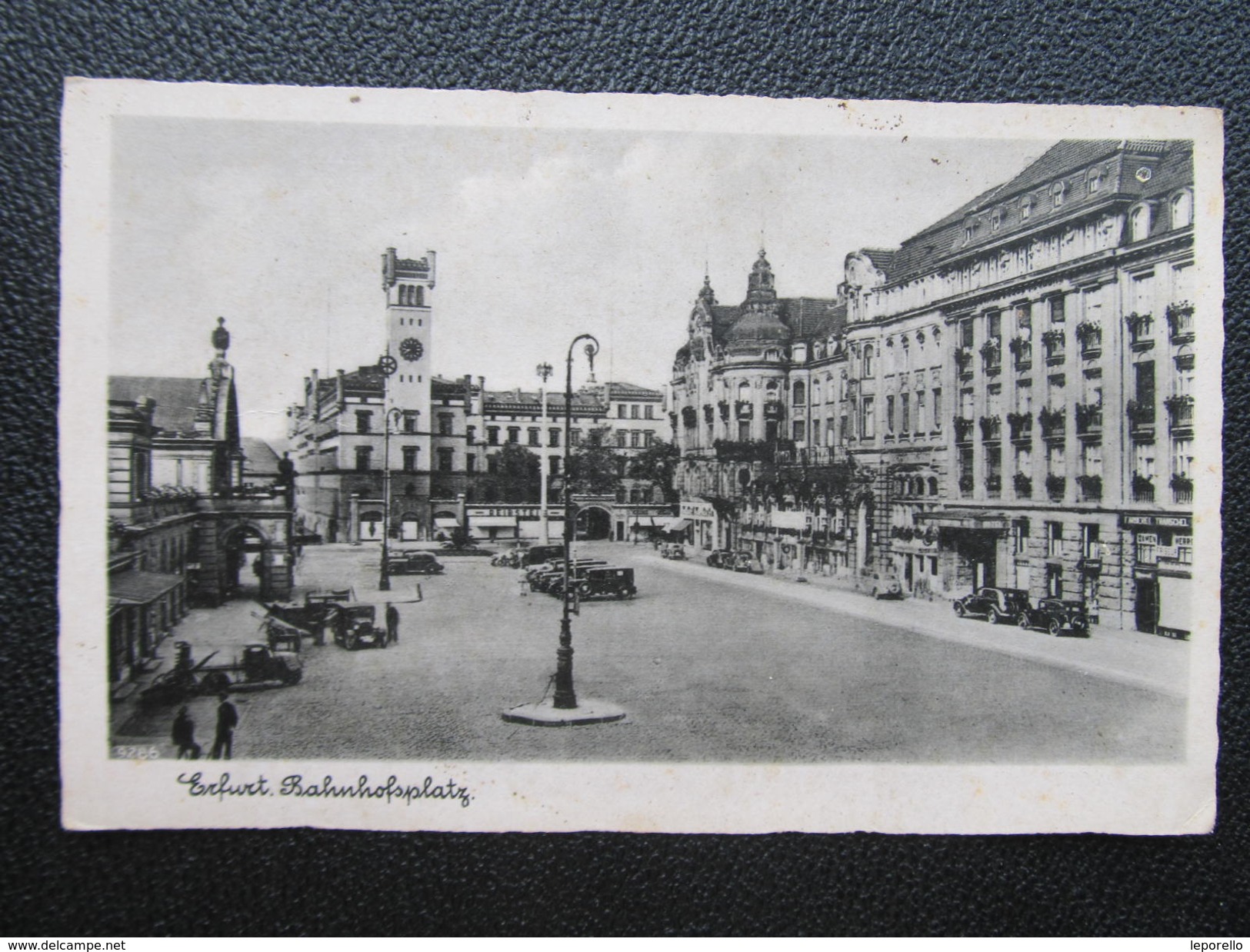 AK ERFURT Bahnhof Ca.1940 // D*26523 - Erfurt