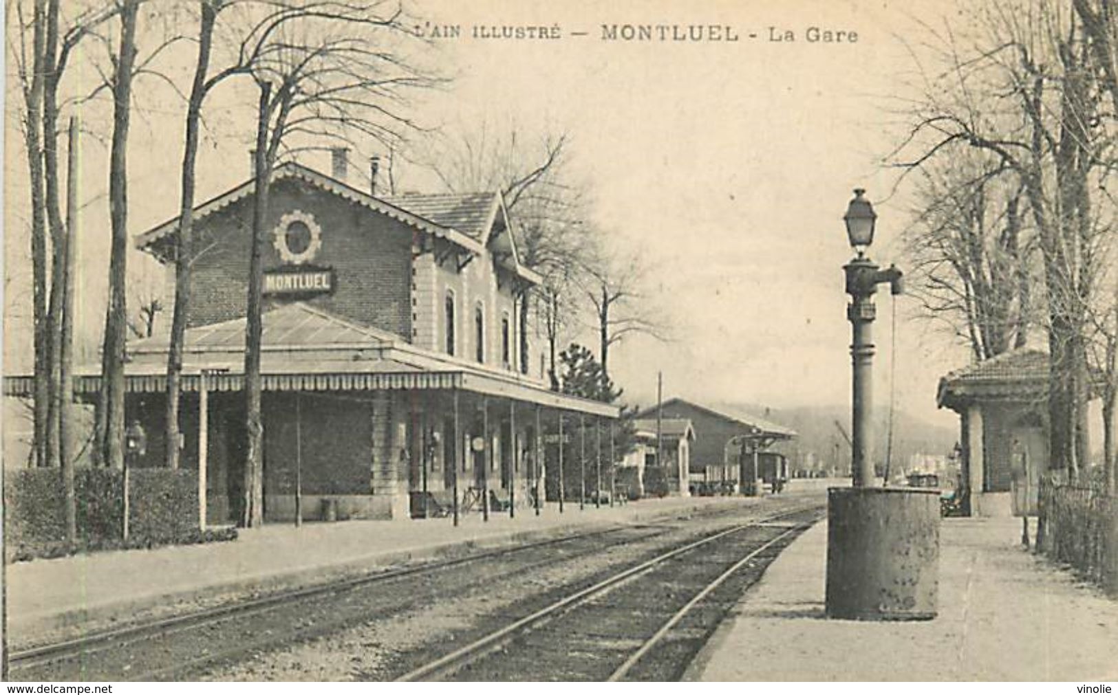 A-17. 7725  :   CHEMIN DE FER.  GARE. TRAIN. MONTLUEL - Unclassified