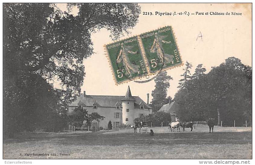 Pipriac   35          Chateau De  Sénac          (voir Scan) - Autres & Non Classés