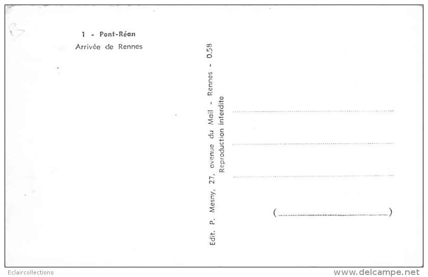 Pont Réan      35        Arrivée De Rennes   - Annee 60 /70 -      (voir Scan) - Other & Unclassified