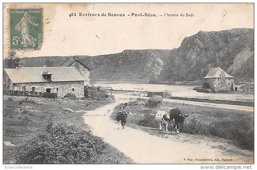 Pont Réan      35       Chemin Du Boël.   Moulmin A  Eau    (voir Scan) - Autres & Non Classés