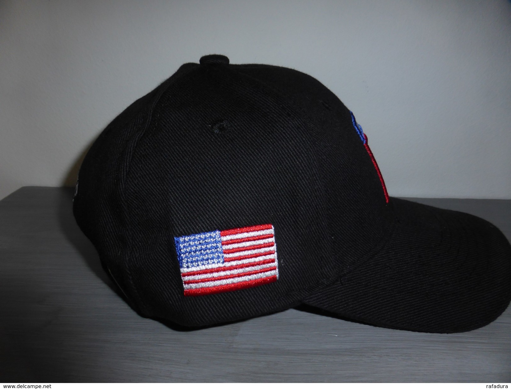 Casquette Noire AIRBORNE 82 Nd ALL AMERICAN Paratrooper JEEP CAP US VO - Headpieces, Headdresses