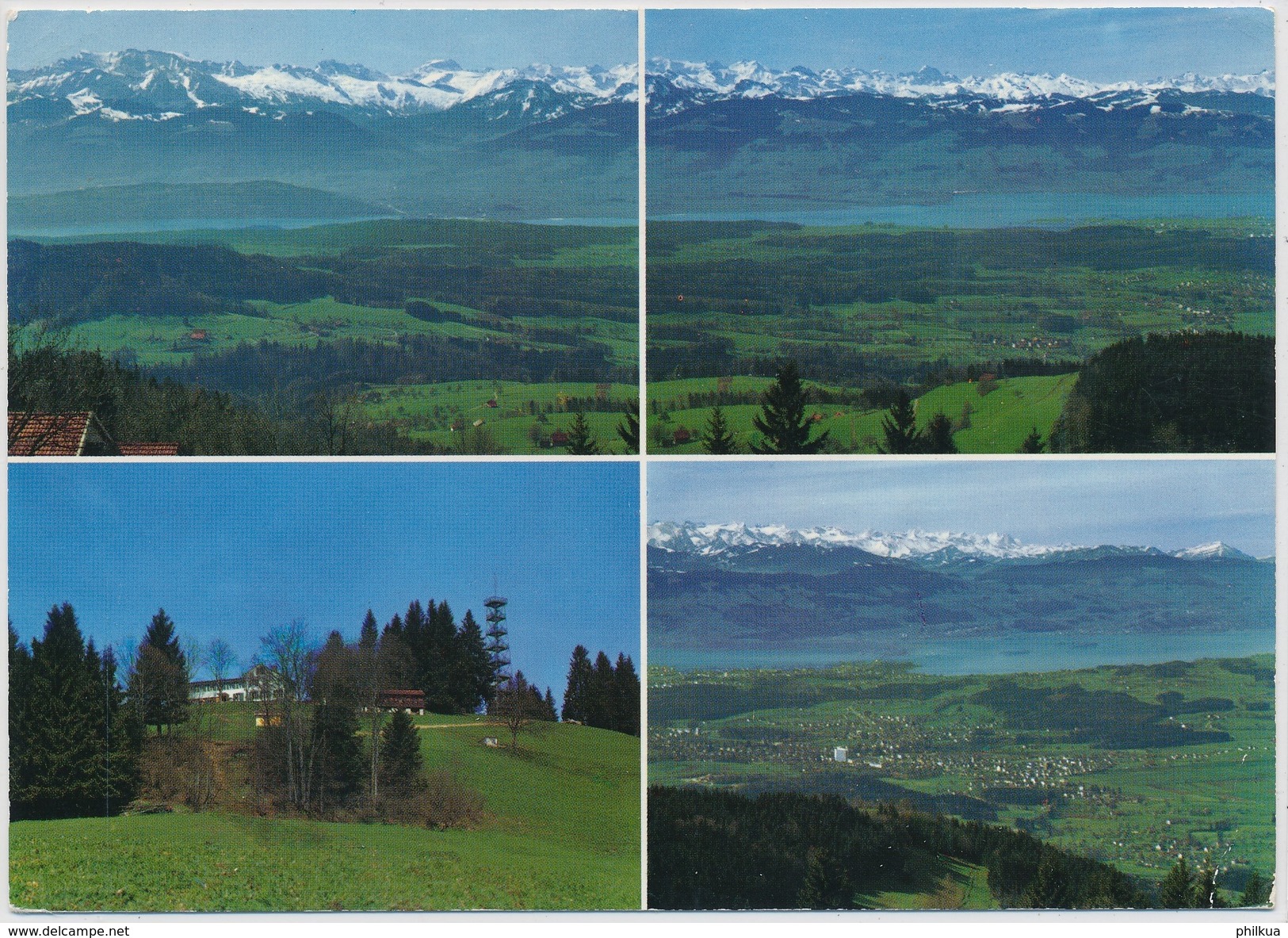 1970 - Bachtel-Kulm - Die Rigi Des Zürcher Oberlandes - Gestempelt Wernetshausen - Gelaufen - Hausen Am Albis 