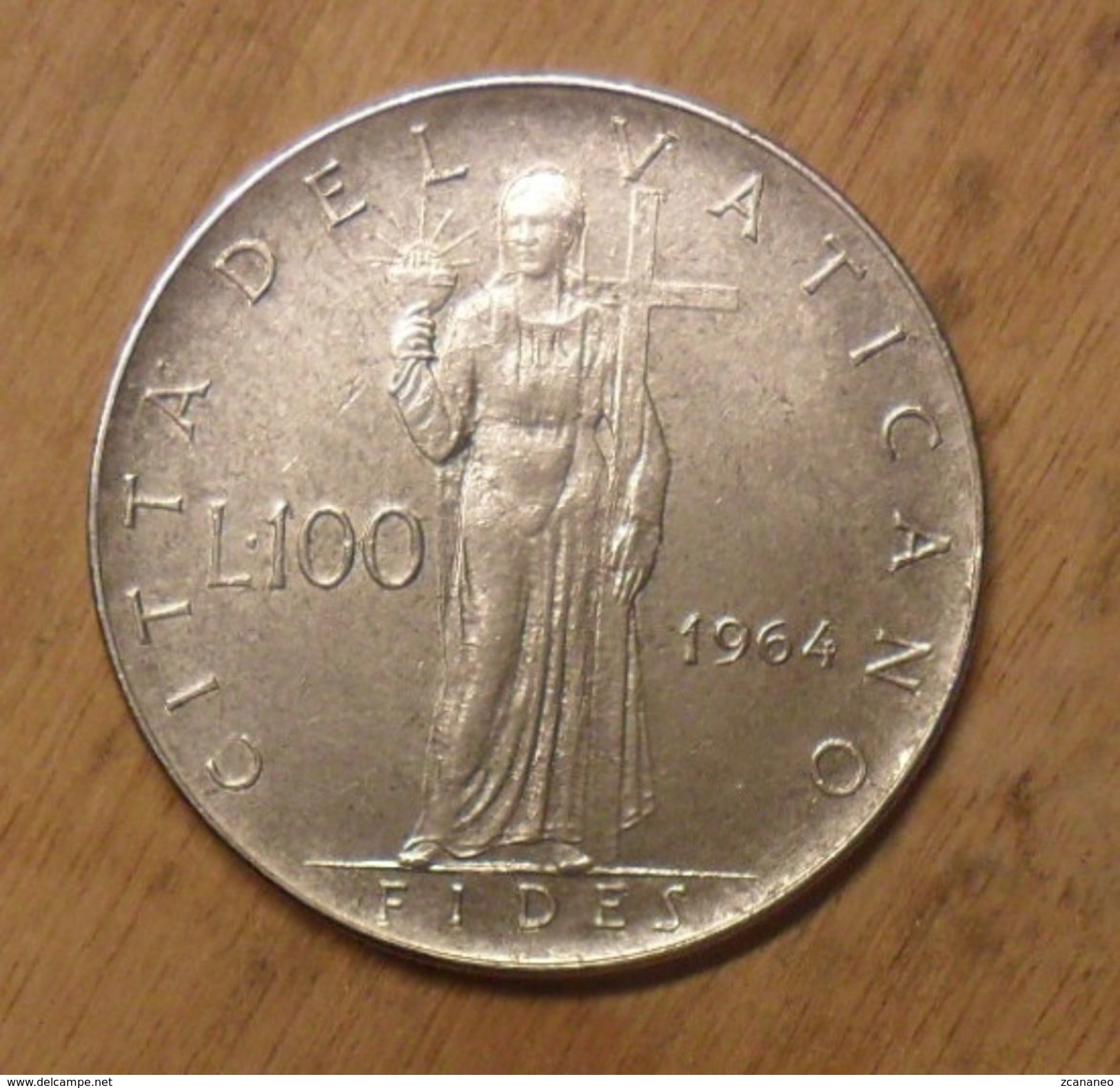 100 LIRE DEL VATICANO 1964 DI PAOLO VI° - - Vaticano