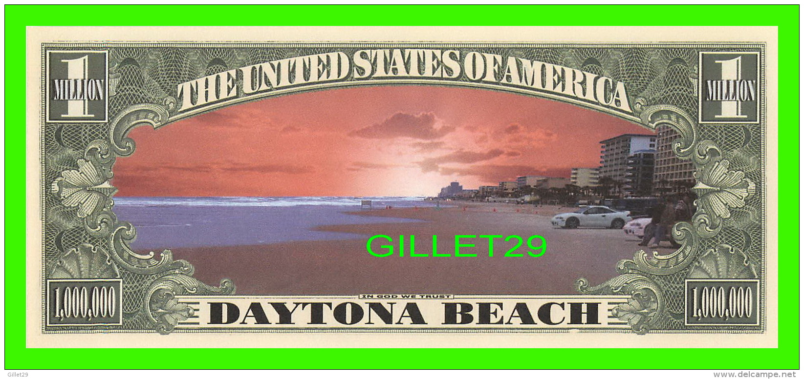 BILLETS - ONE MILLION DOLLARS, THE UNITED STATES OF AMERICA - DAYTONA BEACH BIKE WEEK, 2003 - - Autres & Non Classés