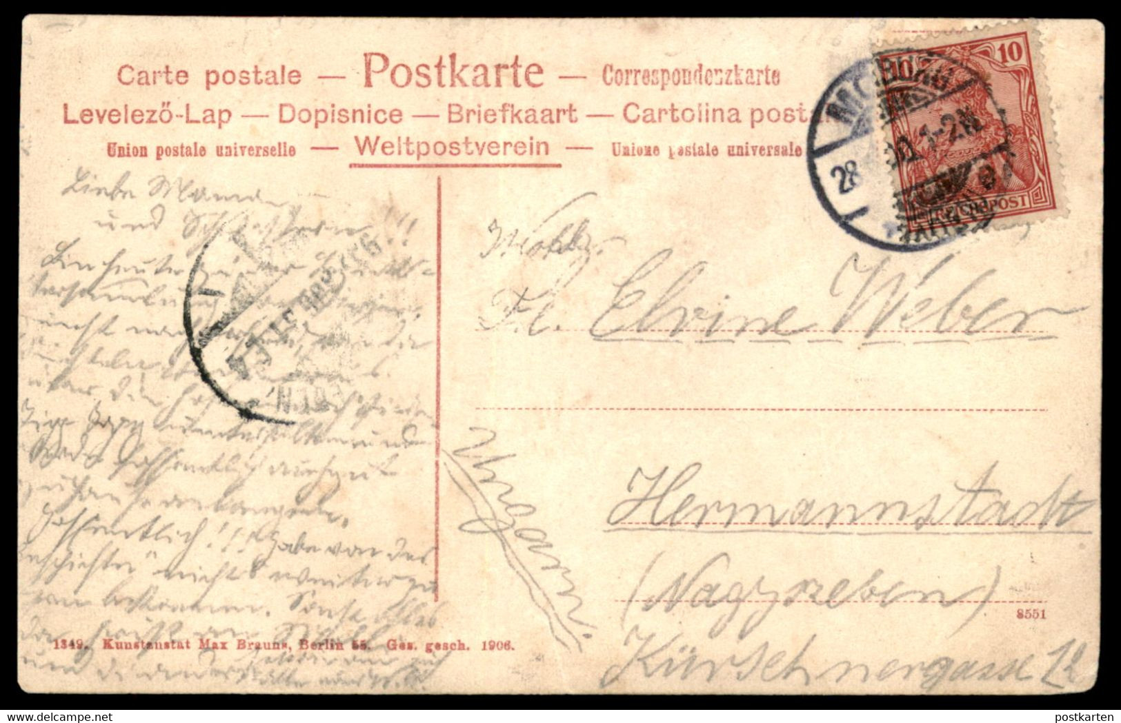 ALTE POSTKARTE GRUSS AUS VIERSEN PARTIE IN DEN STÄDTISCHEN ANLAGEN Mädchen Girl Fille Postcard Ansichtskarte Cpa AK - Viersen