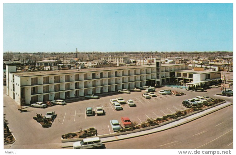 Boise Idaho, Downtowner Motel, Auto, C1960s Vintage Postcard - Boise