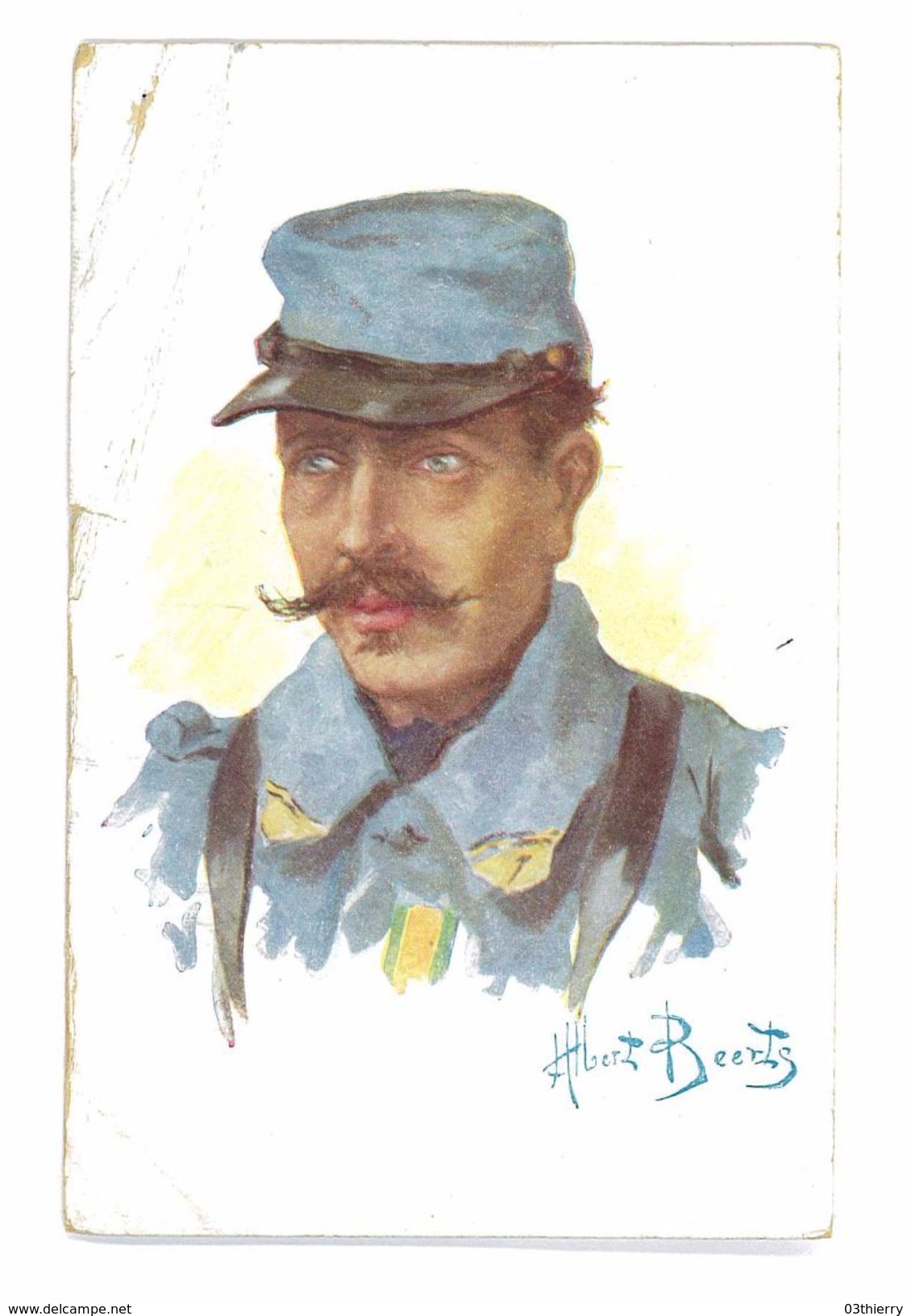 CPA ILLUSTRATEUR HUBERT BEERTS SOLDAT - Sonstige & Ohne Zuordnung