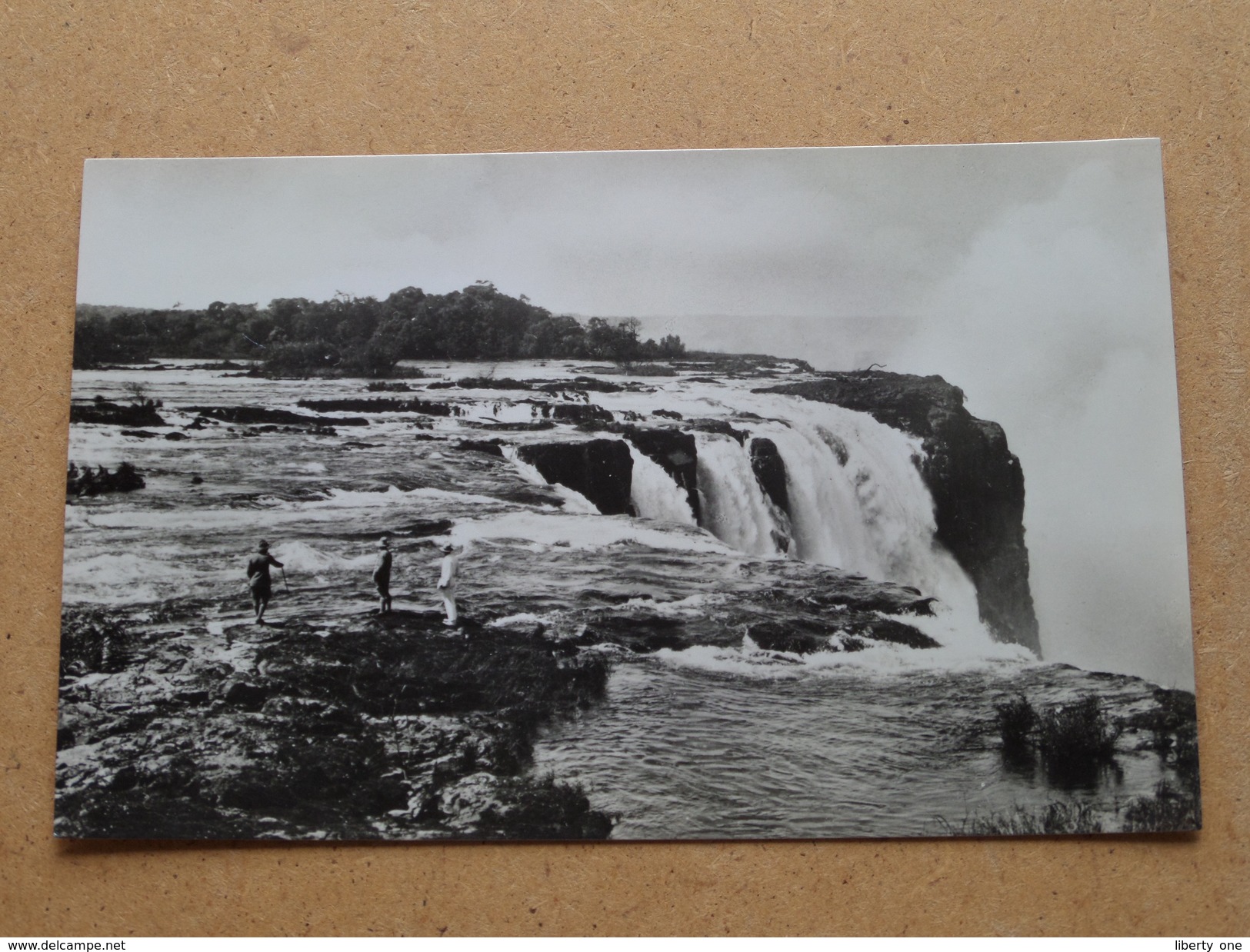 Victoria Falls / Falls As Seen From Cataract Island () Anno 19?? ( Details Zie Foto´s ) !! - Simbabwe