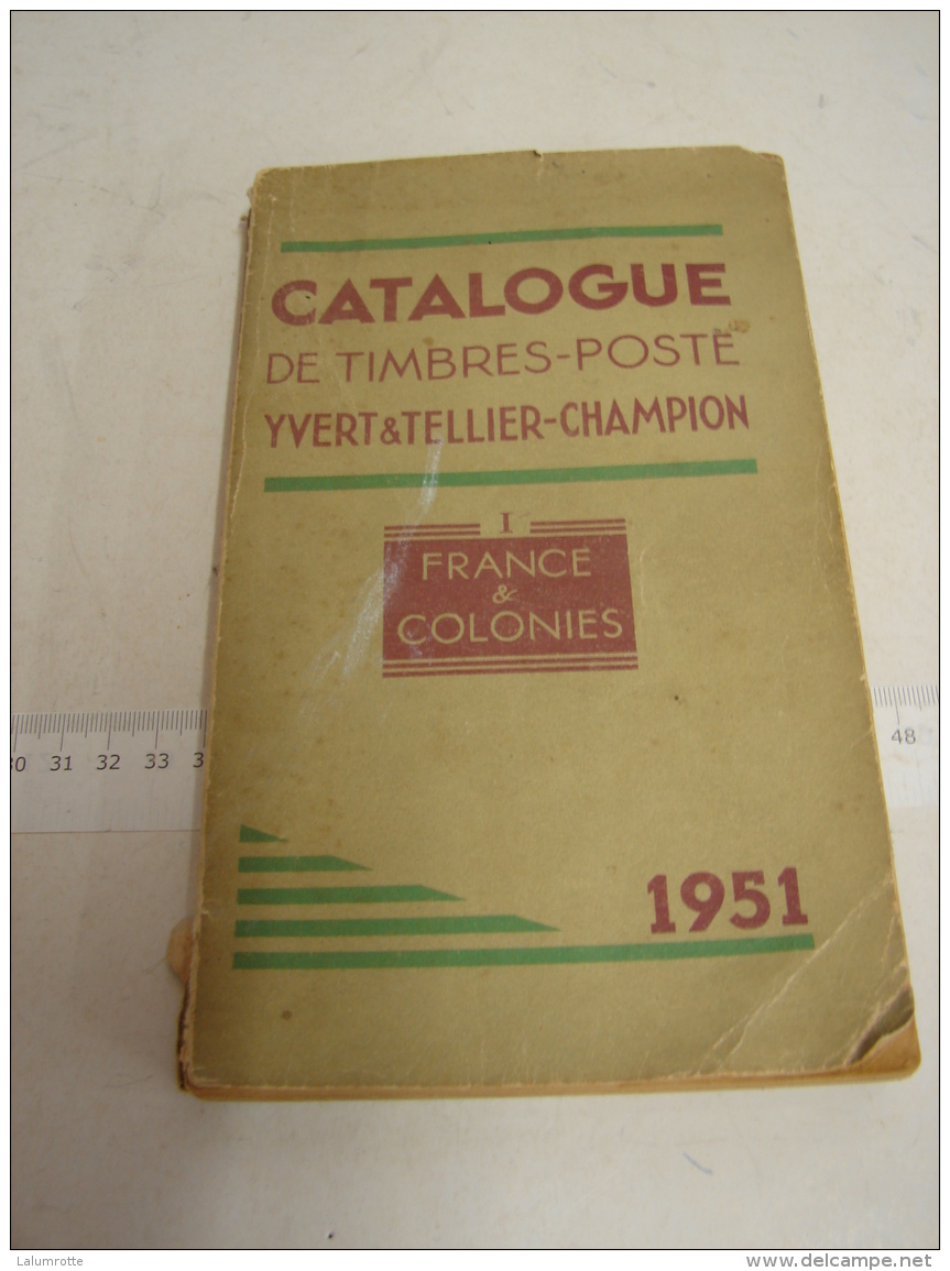 Liv. 129. Ancien Catalogue Yvert &amp; Tellier. 1951 - Frankreich