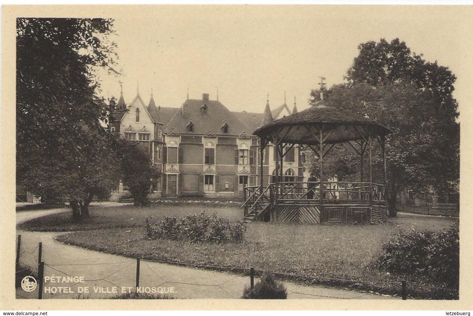 Pétange (Péiteng) - Hôtel De Ville Et Kiosque (Meyer) - Pétange