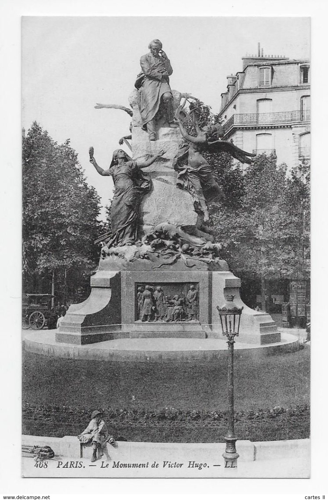 DC 752 - Paris - Monument De Victor Hugo - LL 468 - District 16