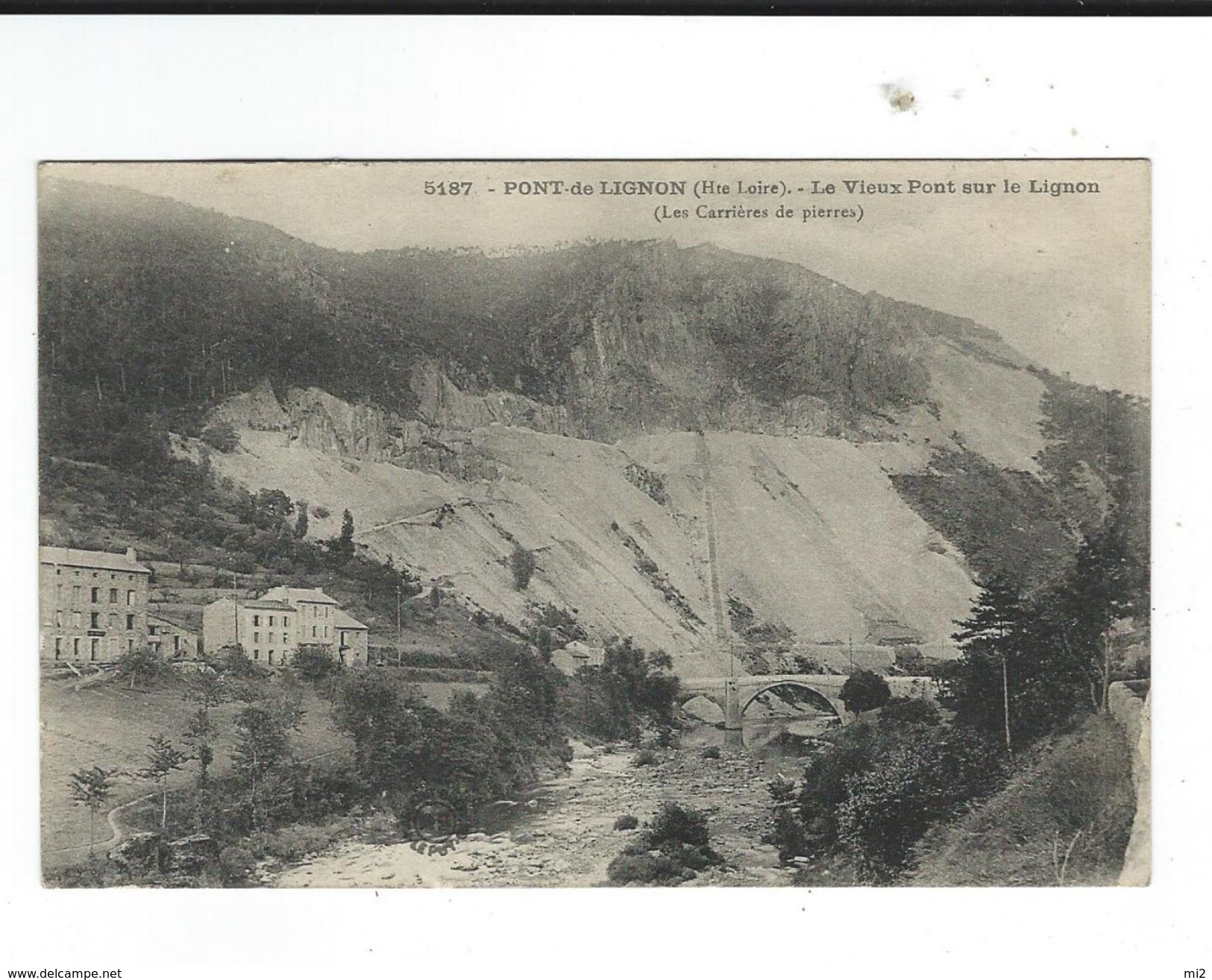 43 Pont De Lignon Vieux De Pont Carrieres écrite - Autres & Non Classés