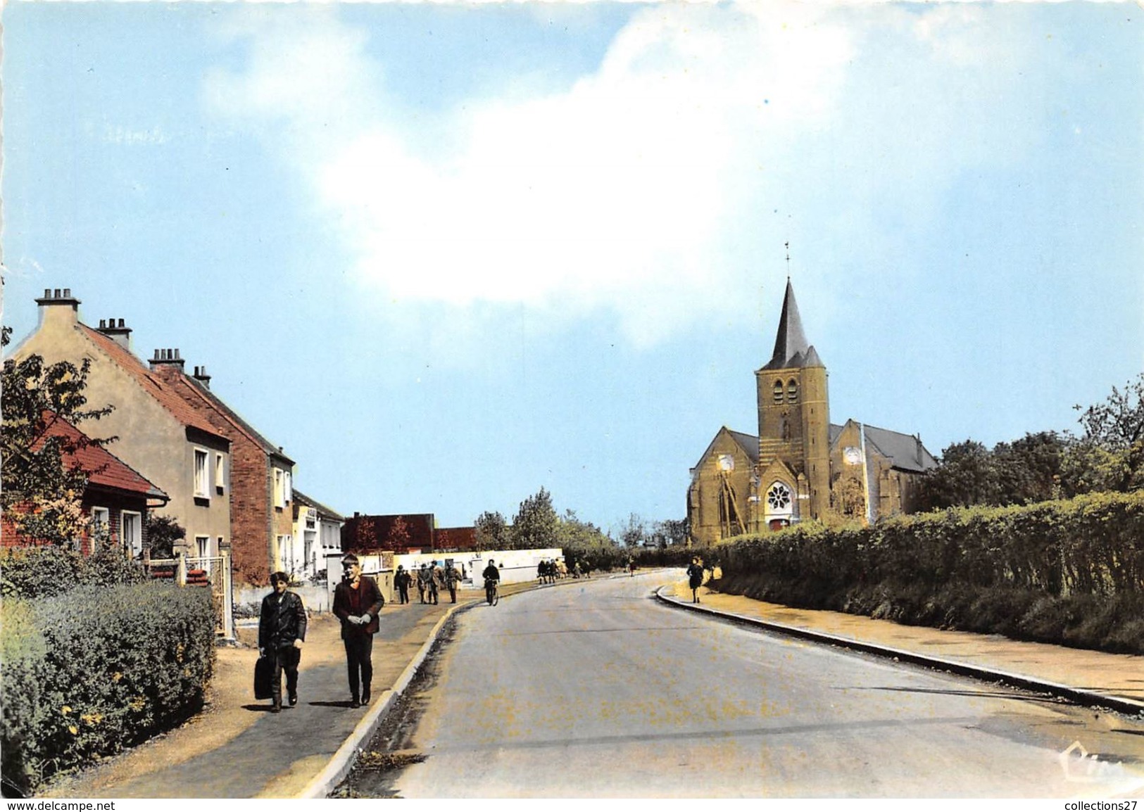 62-AUDRUICQ- VUE SUR L'EGLISE - Audruicq