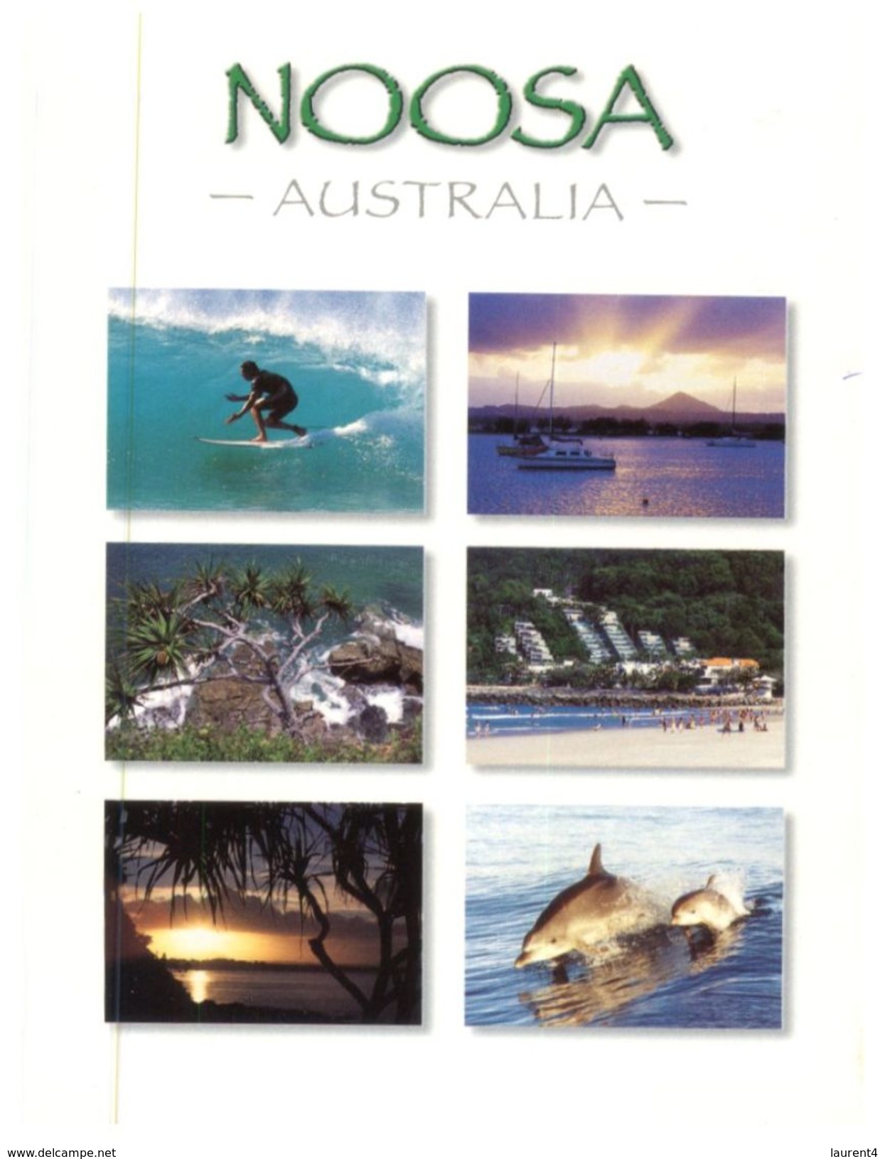 (30) Australia - QLD  - Noosa  (with Stamp) - Sunshine Coast