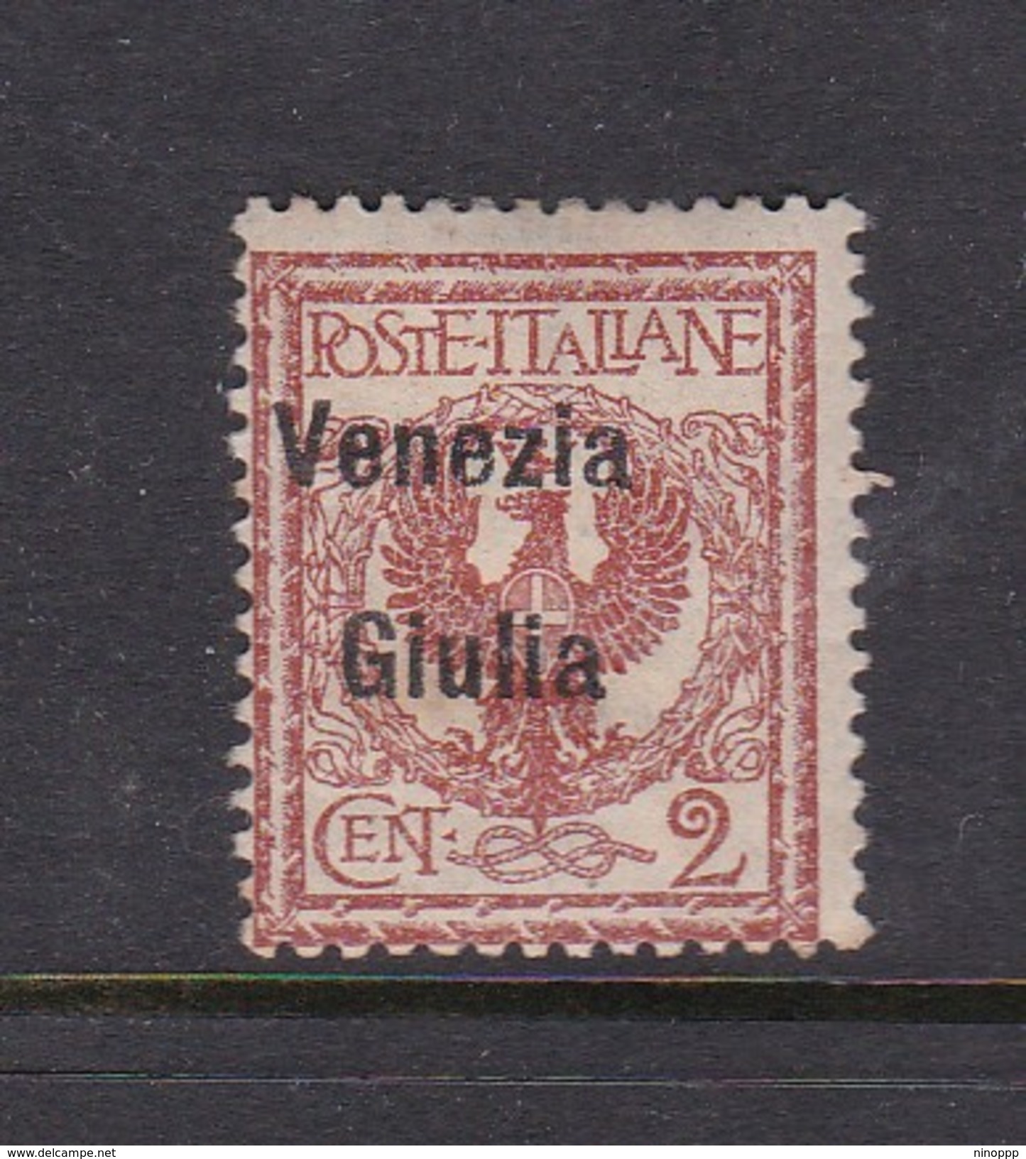 Venezia Giulia N21 1918 Italian Stamps Overprinted 2c Orange Brown Mint Hinged - Austrian Occupation