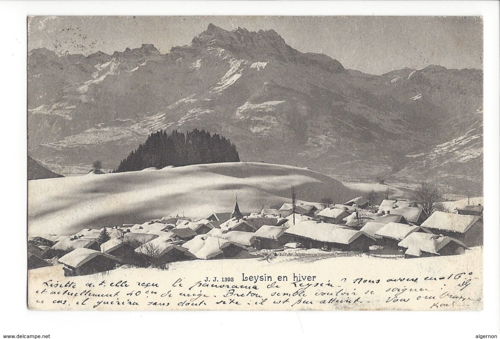 17059 - Leysin En Hiver - Leysin