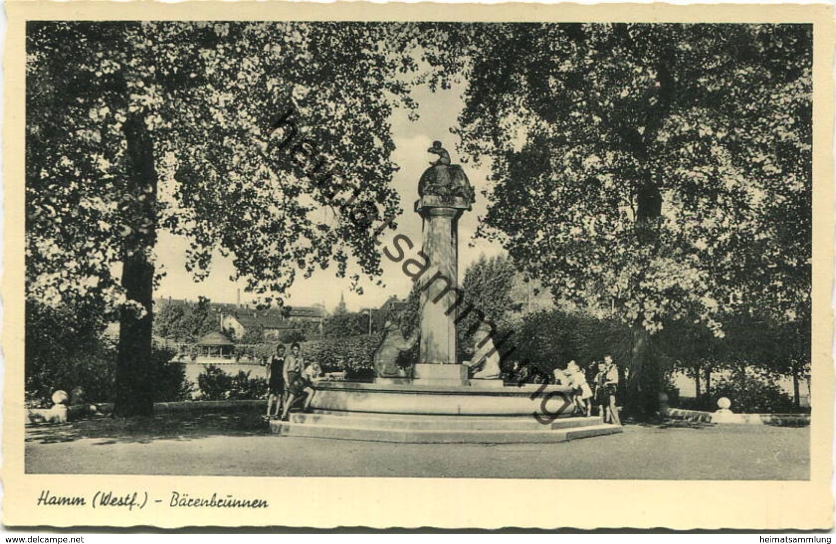 Hamm - Bärenbrunnen - Verlag Schöning & Co. Lübeck - Hamm