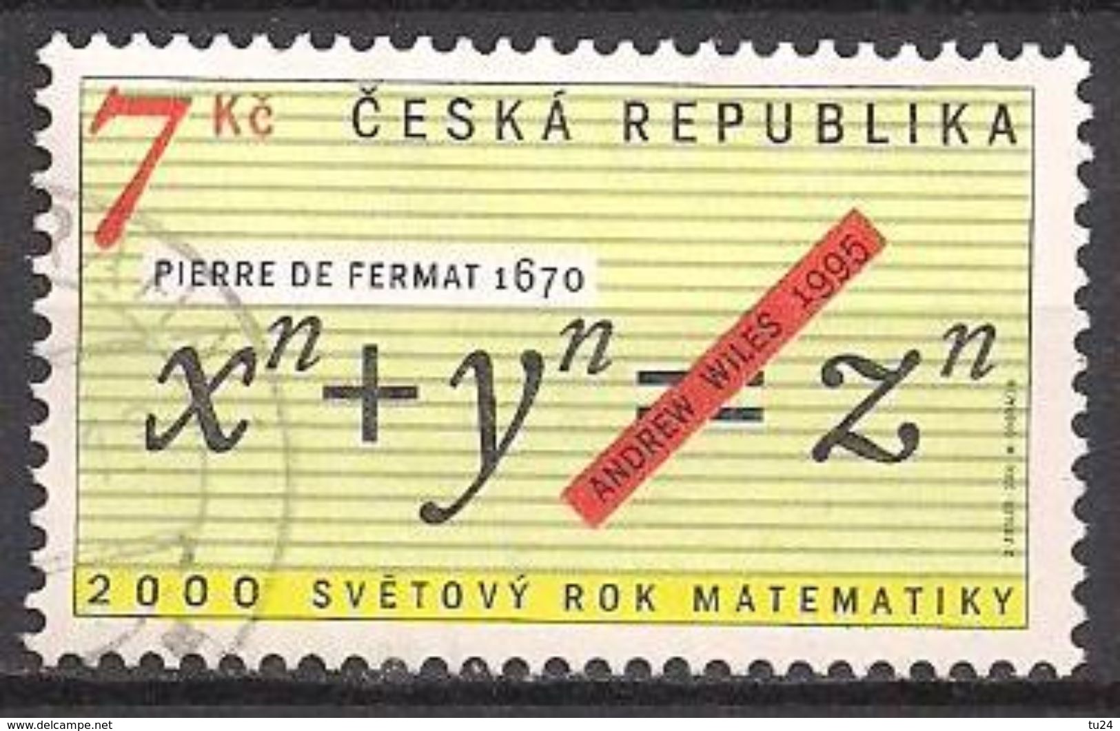 Tschechien  (2000)  Mi.Nr.  259  Gest. / Used  (8fi09) - Gebraucht