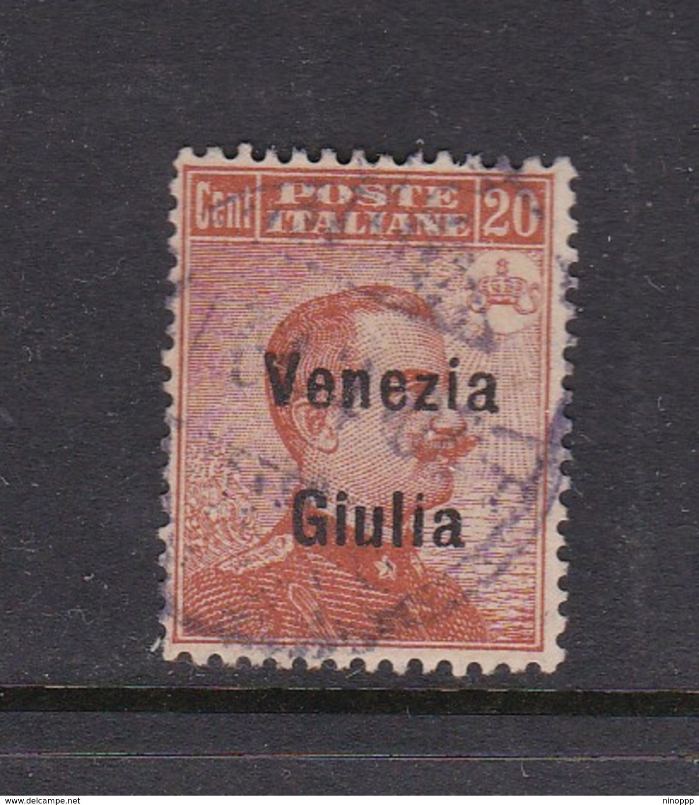 Venezia Giulia N24 1918 Italian Stamps Overprinted 20c Brown Orange Used - Austrian Occupation