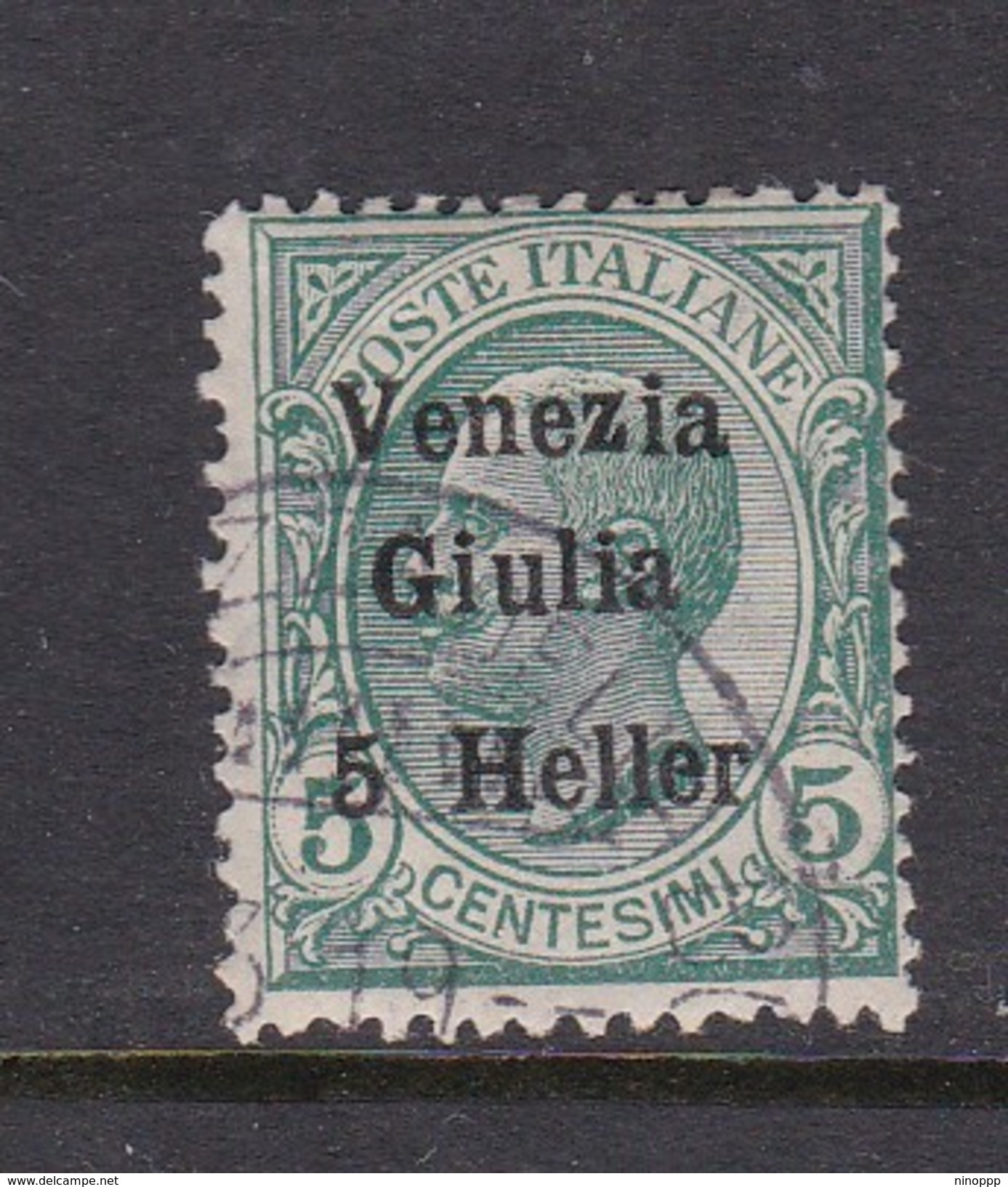 Venezia Giulia N31 1918 Italian Stamps Overprinted 5h On 5c Green Used - Austrian Occupation