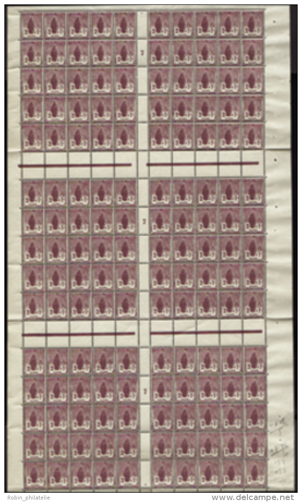 N&deg; 2 29 2c+1c Orphelins Feuille De 150 Timbres Mill 7  Qualit&eacute;: ** Cote: 750&nbsp; - Otros & Sin Clasificación