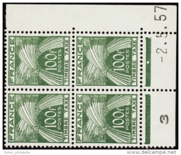 N&deg; 8 9 100f Vert 2-5-57  Qualit&eacute;: ** Cote: 505&nbsp; - Other & Unclassified