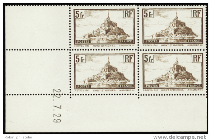 N&deg; 2 60 5f Mont St Michel 22-7-29  Qualit&eacute;: ** Cote: 275&nbsp; - Other & Unclassified