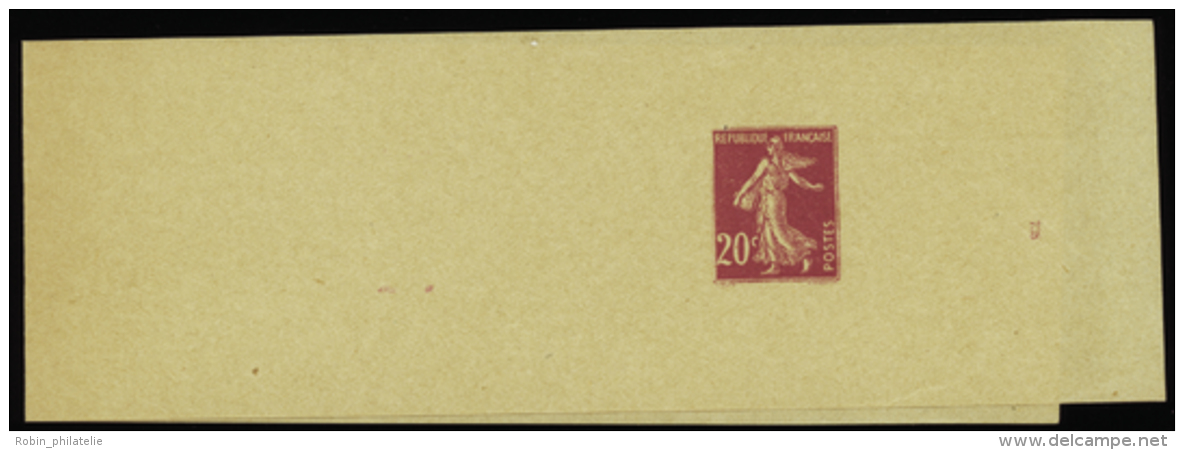 N&deg; 1 90 BJ1  20c Semeuse Lilas-rose Sur Chamois (date 738)  Qualit&eacute;:  Cote: 130&nbsp; - Other & Unclassified