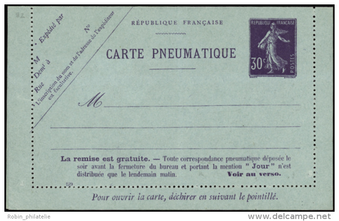 N&deg; 1 41 CLPP5  30c Semeuse Violet (date 129)  Qualit&eacute;:  Cote: 85&nbsp; - Autres & Non Classés