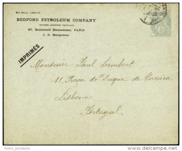 N&deg; 1 11 E6a  5c Blanc Enveloppe Bedford Petroleum Company  Qualit&eacute;: OBL Cote: 900&nbsp; - Other & Unclassified