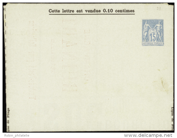 N&deg; 9 0 J86a 15c Sage La Lettre Annonce Mars 1899  Qualit&eacute;:  Cote: .....&nbsp; - Autres & Non Classés
