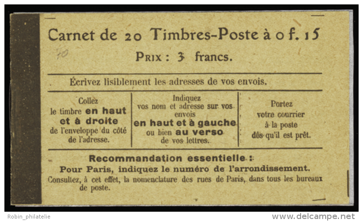 N&deg; 1 30 C5  15c Semeuse Lign&eacute;e Papier GC  Qualit&eacute;: ** Cote: 875&nbsp; - Autres & Non Classés