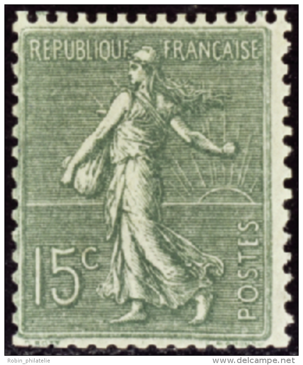 N&deg; 1 30 F 15c Semeuse Lign&eacute;e Type VI De Roulette ( Leg Adh)  Qualit&eacute;: ** Cote: 6100&nbsp; - Autres & Non Classés