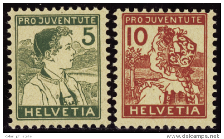 N&deg; 1 49 /150 Pro-juventute 1915  2 Valeurs  Qualit&eacute;: ** Cote: 238&nbsp; - Andere & Zonder Classificatie