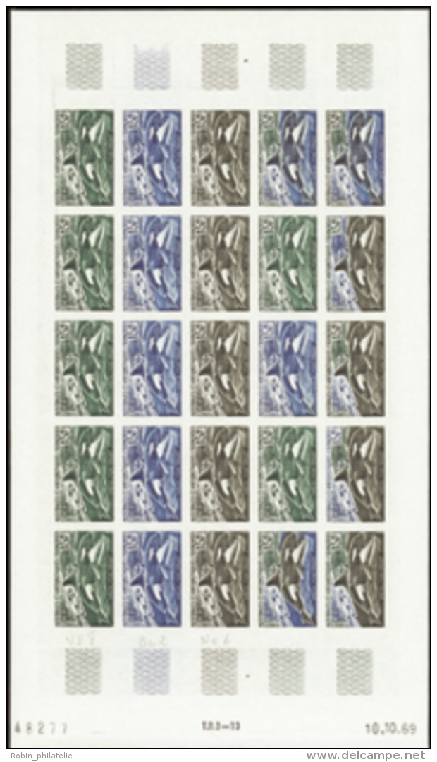 N&deg; 3 0 Orques Feuille De 25 Timbres  Qualit&eacute;: ** Cote: 625&nbsp; - Otros & Sin Clasificación