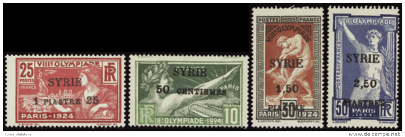 N&deg; 1 22 /125 Jeux Olympiques Paris 1924  4 Valeurs  Qualit&eacute;: * Cote: 168&nbsp; - Other & Unclassified