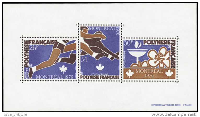 N&deg; 3 Jeux Olympiques De Montr&eacute;al 1976  Qualit&eacute;: ** Cote: 105&nbsp; - Autres & Non Classés