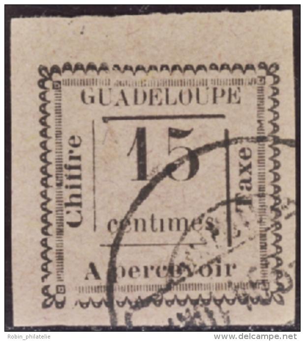 N&deg; 8 15c Violet TB  Qualit&eacute;: OBL Cote: 110&nbsp; - Other & Unclassified