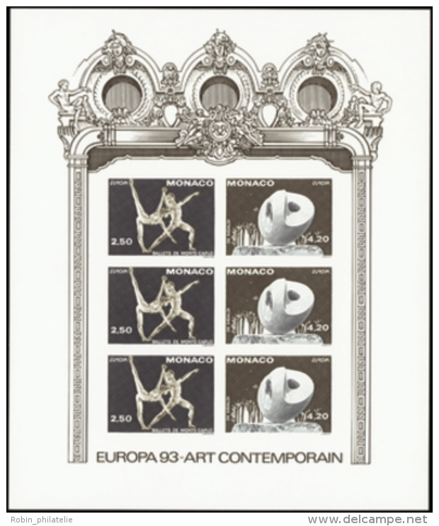 N&deg; 6 1 A Europa 1993 Bloc Non Dentel&eacute;  Qualit&eacute;: ** Cote: 310&nbsp; - Autres & Non Classés