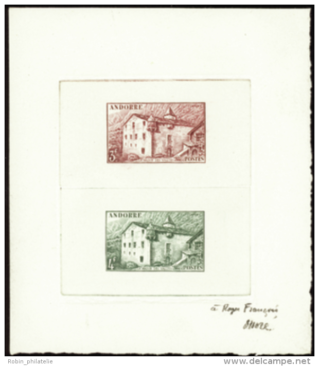 N&deg; 0 Epreuve Double Maison Des Vall&eacute;es  Qualit&eacute;:  Cote: 1650&nbsp; - Andere & Zonder Classificatie