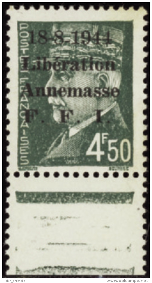 N&deg; 0 Annemasse Type II  11 Valeurs  Qualit&eacute;: ** Cote: 1760&nbsp; - Autres & Non Classés