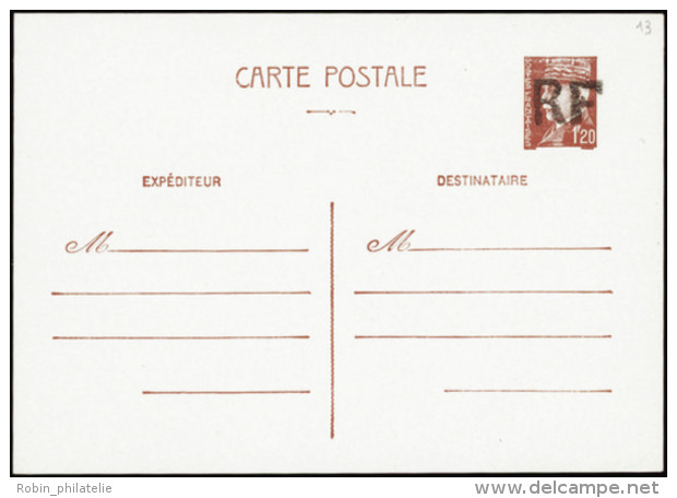 N&deg; 0 Curzay Entier Postal  Qualit&eacute;:  Cote: 70&nbsp; - Autres & Non Classés