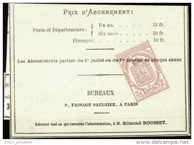 N&deg; 9 2c Rose Sur Fragment TB  Qualit&eacute;: OBL Cote: 400&nbsp; - Other & Unclassified