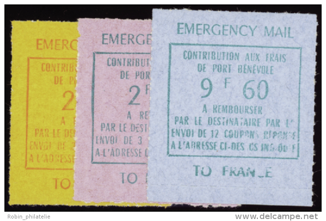 N&deg; 1 1 /13  3 Valeurs  Qualit&eacute;: ** Cote: 550&nbsp; - Autres & Non Classés