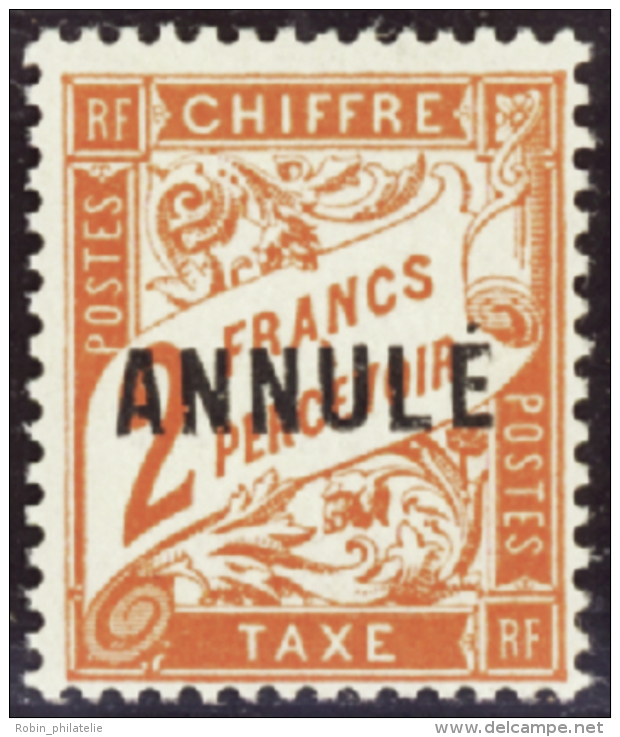 N&deg; 3 3 2f Rouge-orange  Qualit&eacute;: ** Cote: 800&nbsp; - Other & Unclassified