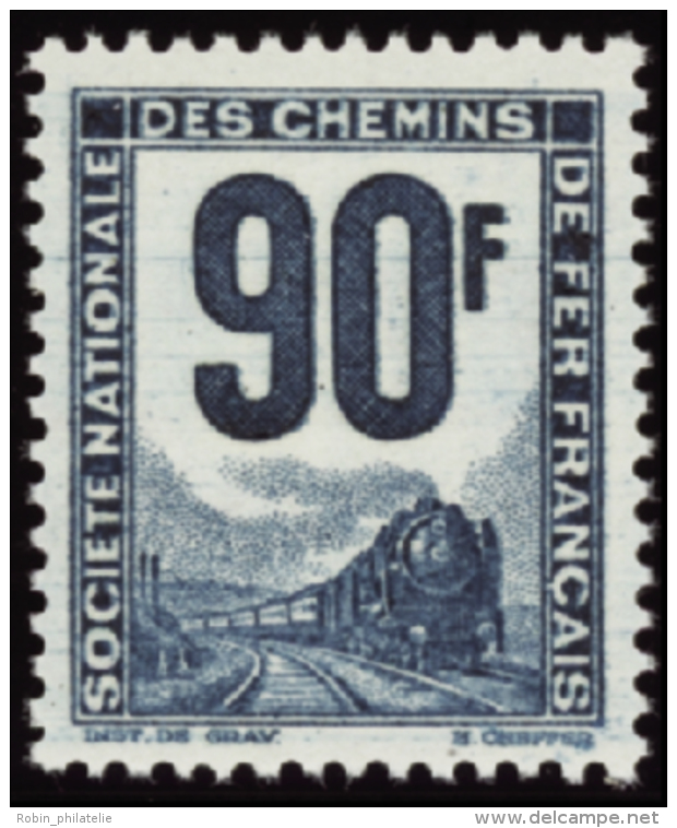 N&deg; 2 0 90f Bleu-vert  Qualit&eacute;: ** Cote: 400&nbsp; - Andere & Zonder Classificatie