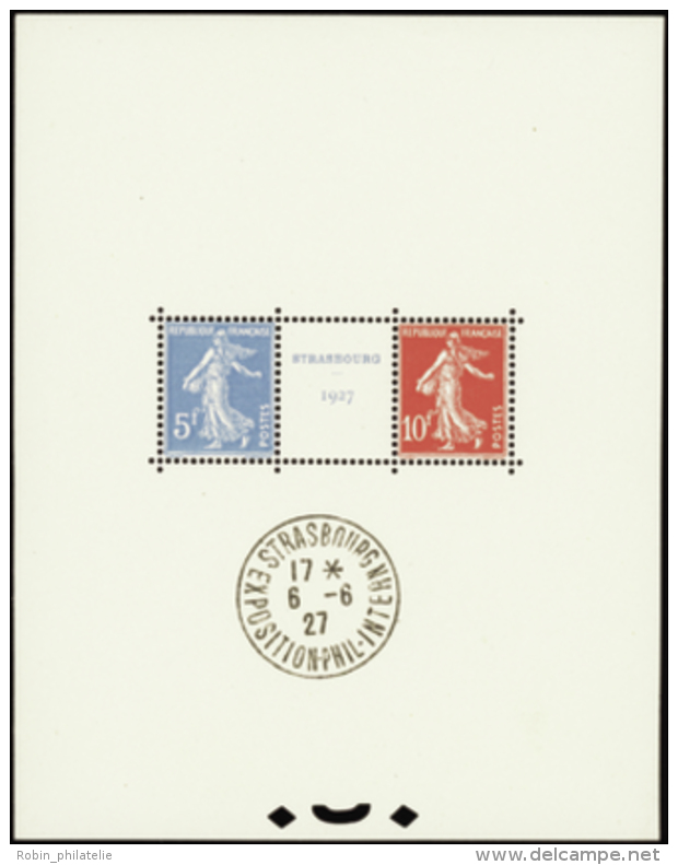 N&deg; 2 Exposition Philat&eacute;lique Internationale De Strasbourg  Qualit&eacute;: OBL Cote: 1350&nbsp; - Autres & Non Classés